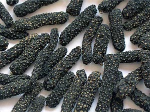 Harvested spikes